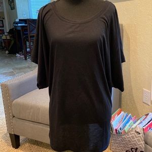 Bella scoop neck dolman sleeved soft tee!